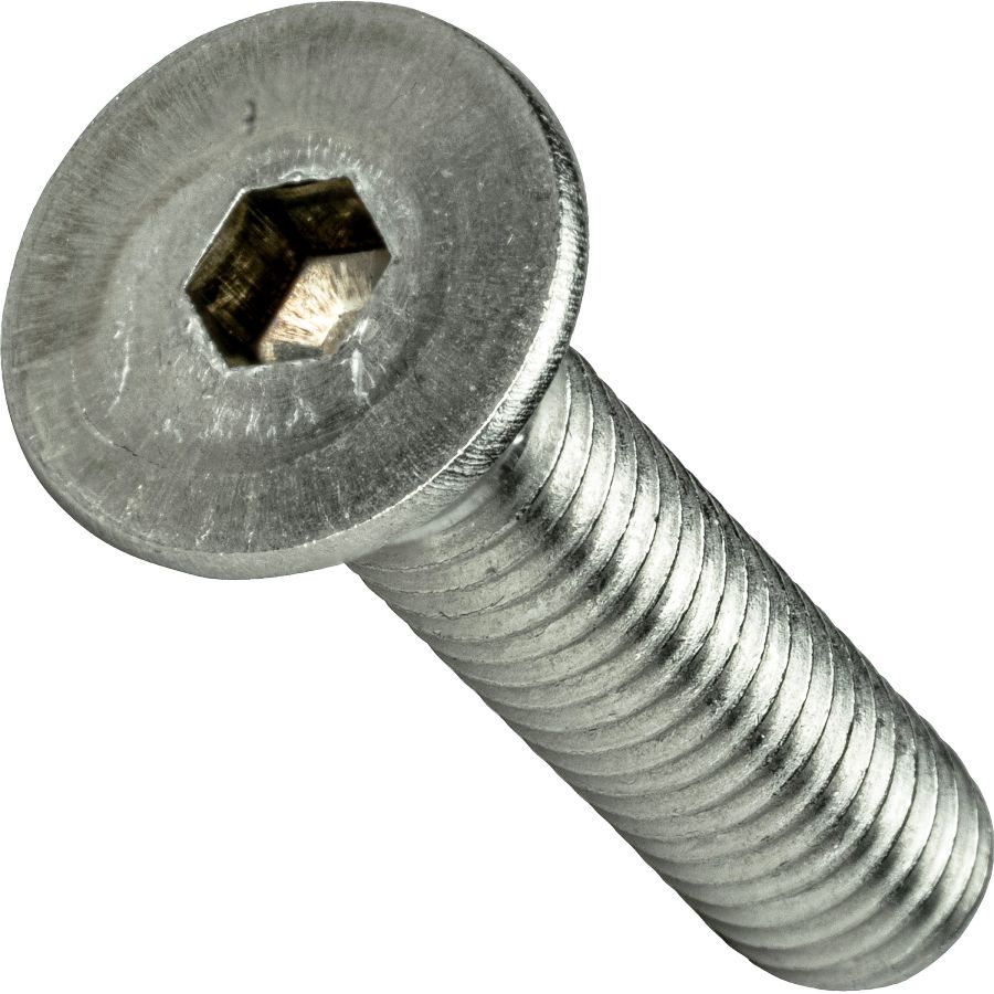  3/8-16 Flat Head Socket Cap Screws Stainless Steel 316
