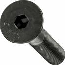 Image of item: 0-80 Flat Head Socket Cap Screws Grade 8 Black Oxide Alloy Steel