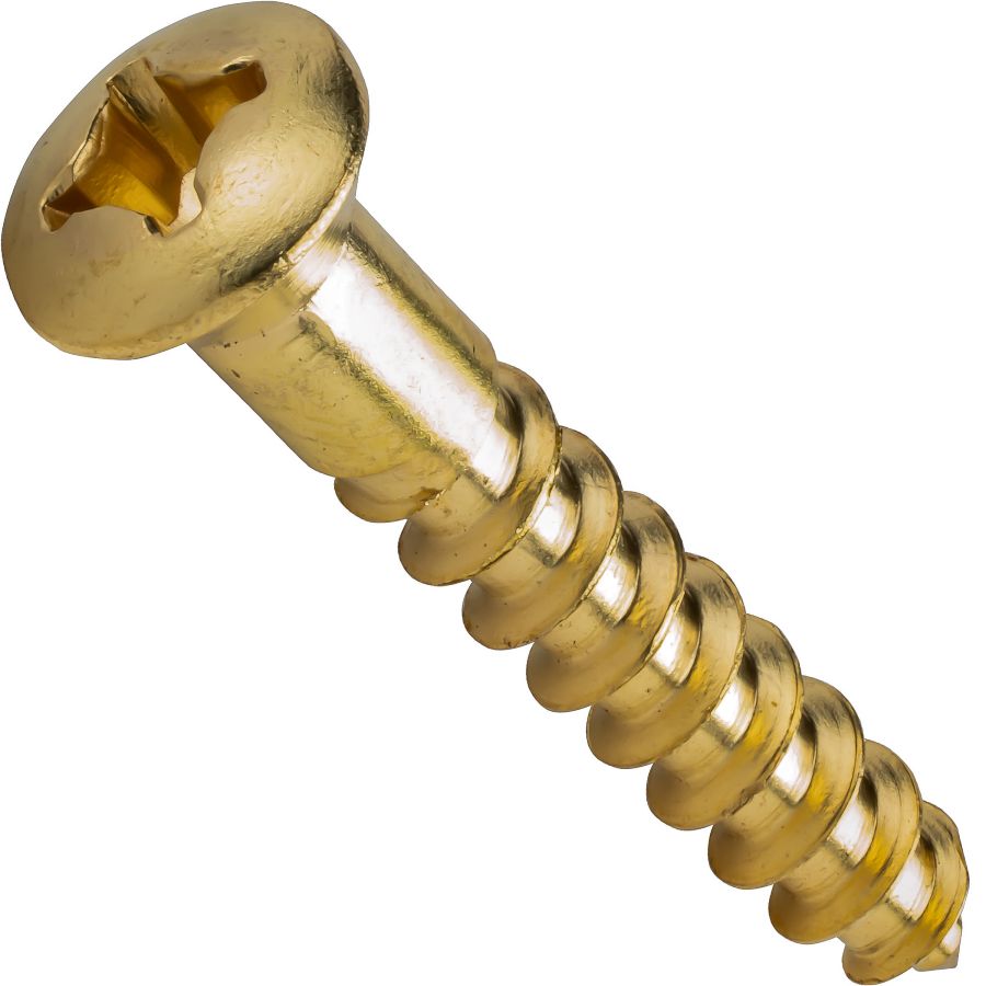 Industrial Screws And Bolts Phillips Flat Head Wood Screw Solid Brass