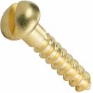 Image of item: #5 Slotted Round Head Wood Screws Solid Brass
