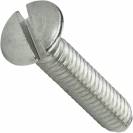 Image of item: 2-56 Slotted Oval Head Machine Screws Stainless Steel 18-8