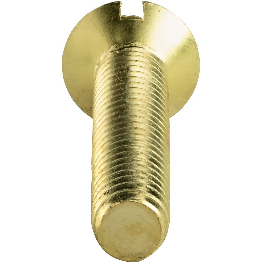 6-32X3/8 Brass Tip Set Screw Alloy Plain