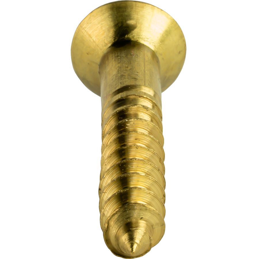 #2 x 1/2 Phillips Flat Head Wood Screws Solid Brass Qty 100