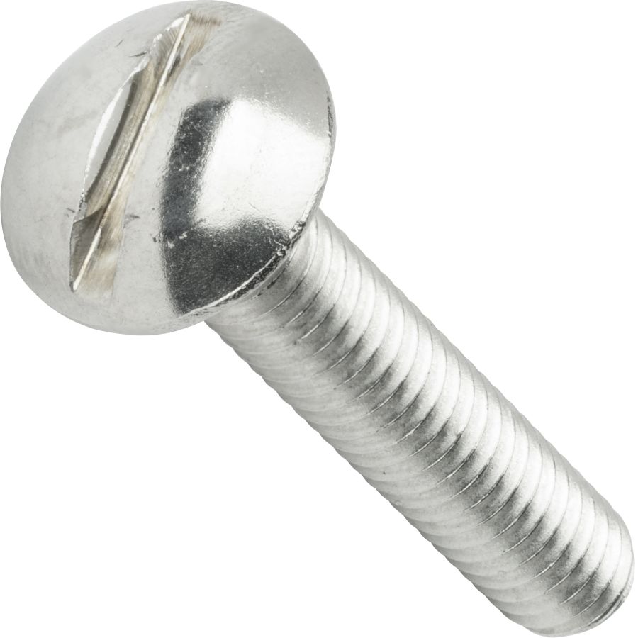 8 32 X 1 Slotted Truss Head Machine Screws Stainless