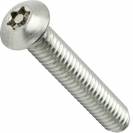 Image of item: 4-40 Button Head Torx Drive Security Machine Screws Stainless Steel 18-8